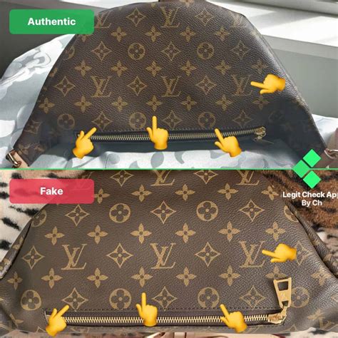 louis vuitton bum bag fake vs real